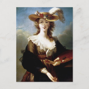 Elisabeth Vigee-Lebrun Selbstportrait Postkarte