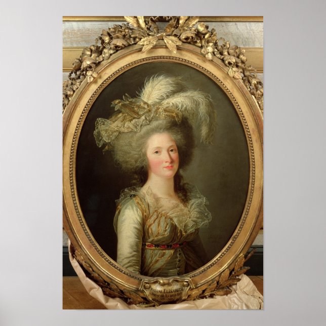 Elisabeth von Frankreich genannt Madame Elisabeth Poster (Vorne)