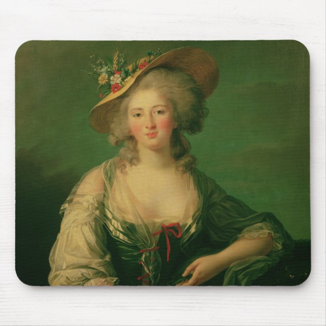 Elisabeth von Frankreich rief Madame Elizabeth an Mousepad (Vorne)