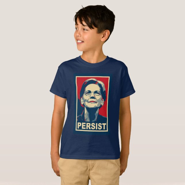 Elisabeth Warren Persist T-Shirt (Vorne ganz)