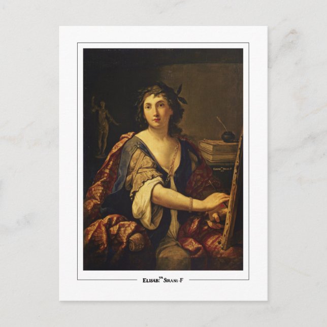 Elisabetta Sirani #2 - Kunsterfassungskarte Postkarte (Vorderseite)