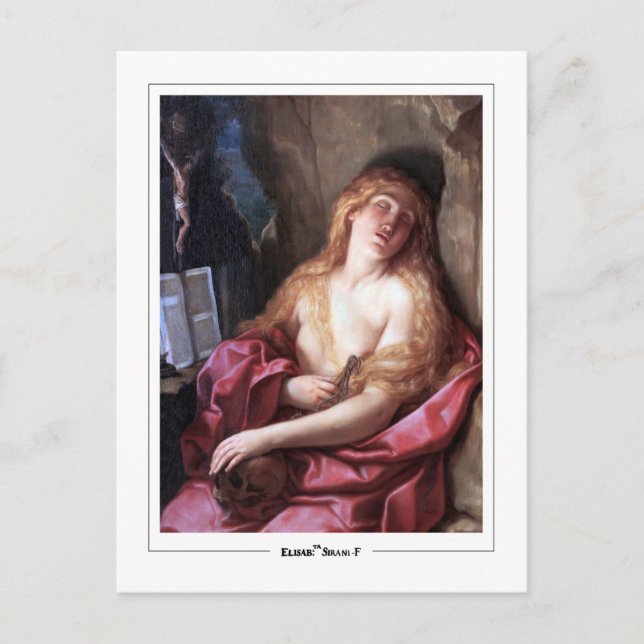 Elisabetta Sirani #5 - Kunsthandwerkskarte Postkarte (Vorderseite)