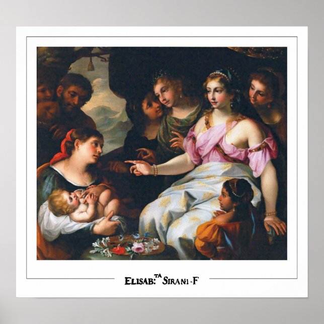 Elisabetta Sirani Zedign Art Poster #4 (Vorne)