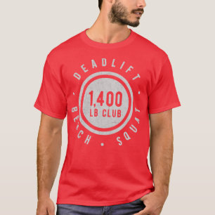 Elite 1400lb Club Powerlift Gym Stark T-Shirt