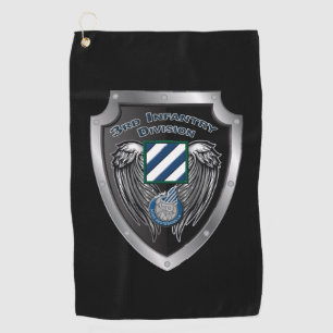 Elite 3. Infanteriedivision „Fels der Marne“ Golfhandtuch