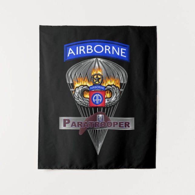 Elite 82. Im Flugzeug Division Silberschmiede Wandteppich (Vorderseite)