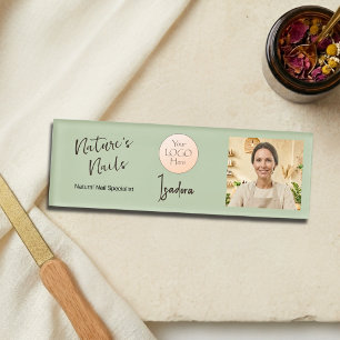 Elite Boutique Nagelstudio Skript Marken Foto Logo Namenschild