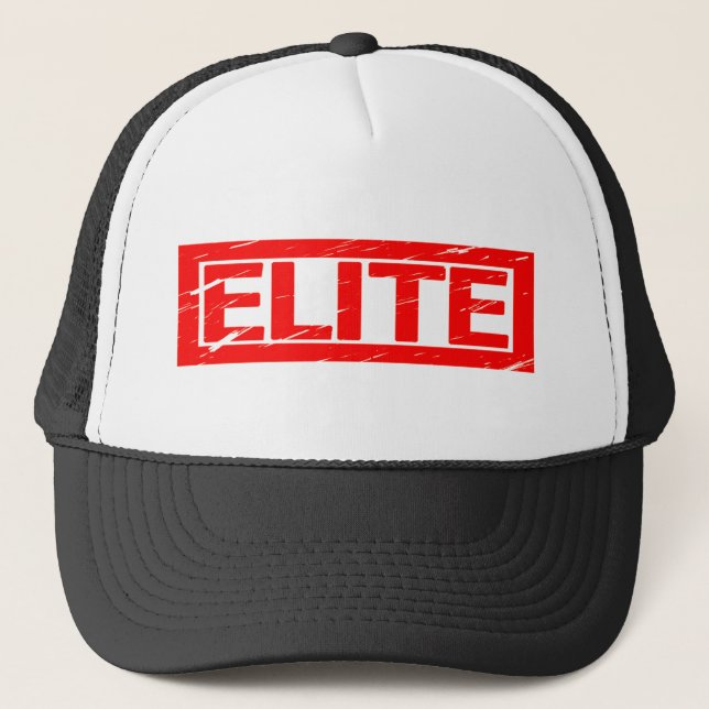 Elite-Briefmarke Truckerkappe (Vorderseite)