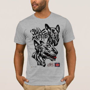 ElitE Bull Terrier Thinking Heads T-Shirt