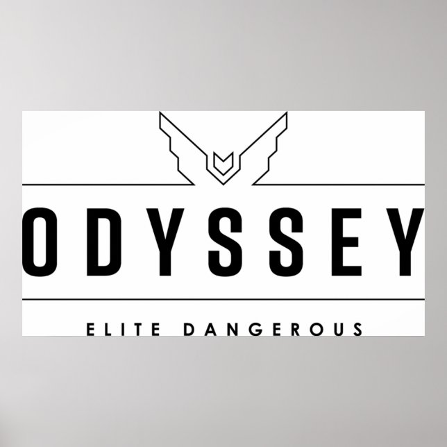 Elite Dangerous Odyssey Poster (Vorne)