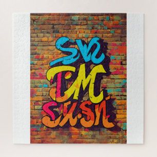 Elite Graffiti Drip – Limitierte Edition Kunst T-S Puzzle