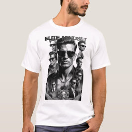 Elite-Mindset-Vintage-Männer-Grafikt-Shirt T-Shirt