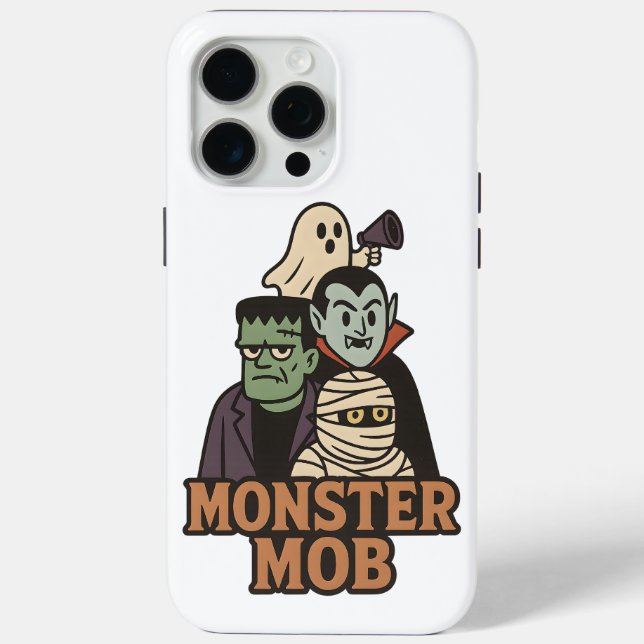 Elite Monster Squad 2025 Halloween Gang Case-Mate iPhone Hülle (Rückseite)