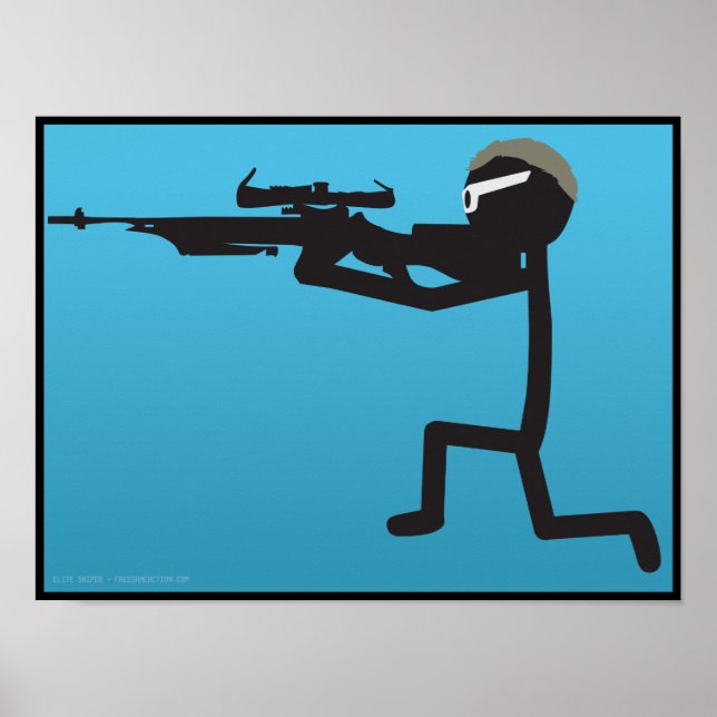 Elite Sniper Poster LIMITED (Vorne)