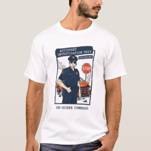 Elite-Taktische Kollisions-Einheit Maskottchen T-Shirt