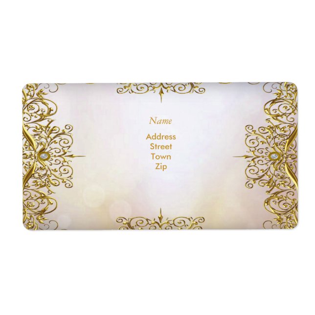 Elite White Gold Wedding Gold Beige (Vorne)