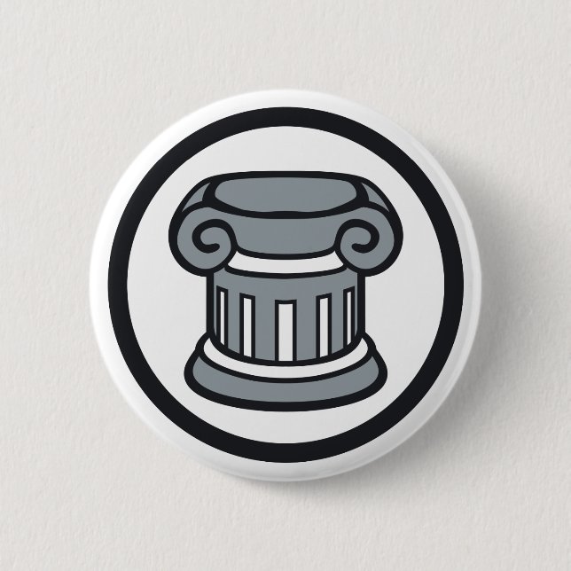 Elitism Button (Vorderseite)