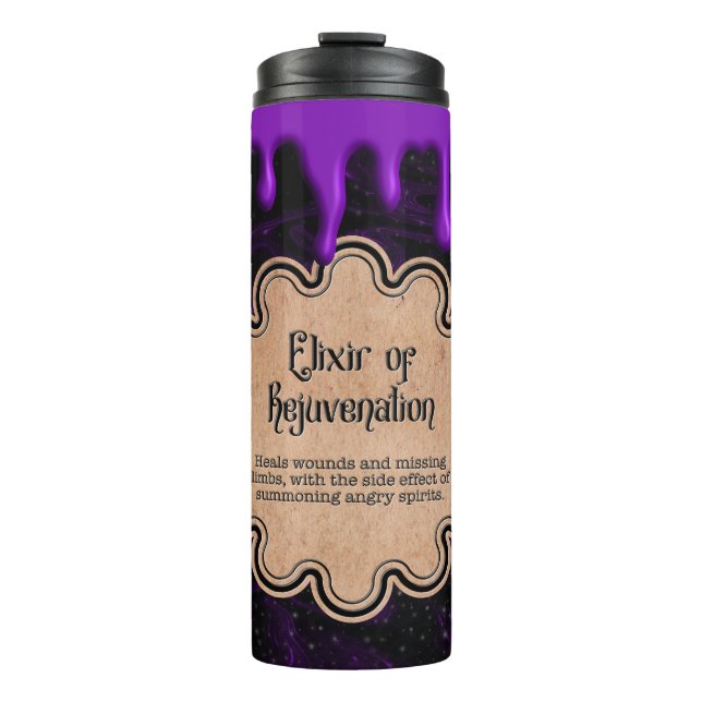 Elixier der Verjüngung Thermosbecher (Vorderseite)