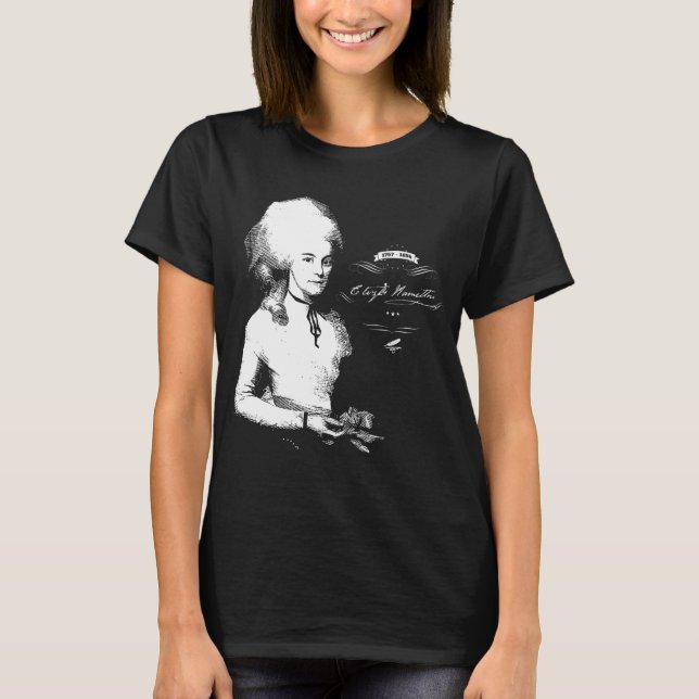 Eliza Hamilton Alexander Elizabeth Accessoires Art T-Shirt (Vorderseite)
