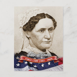 Eliza Johnson, First Lady of the U.S. Postkarte
