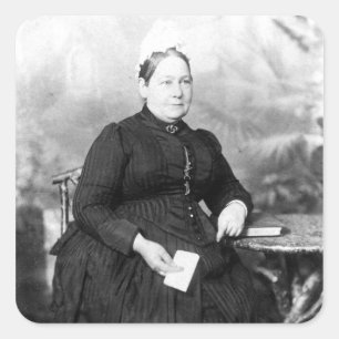 Elizabeth Ann Everest, Gruscha zu Winston Quadratischer Aufkleber