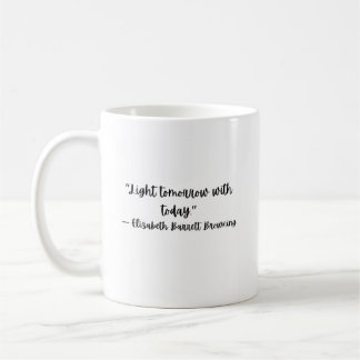 Elizabeth Barrett Browning Inspirational Mug Kaffeetasse