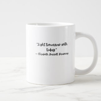 Elizabeth Barrett Browning Inspirierender Becher Jumbo-Tasse