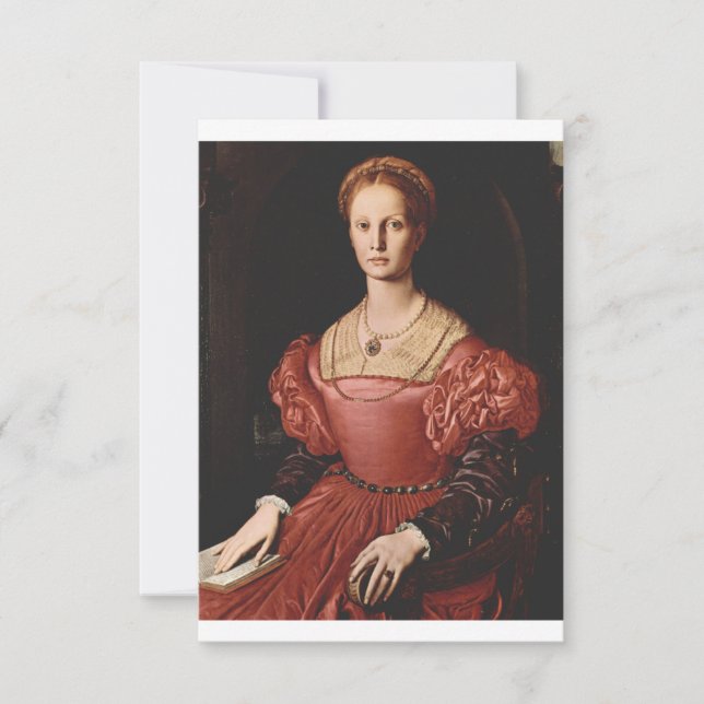 Elizabeth Bathory Portrait Save The Date (Vorderseite)