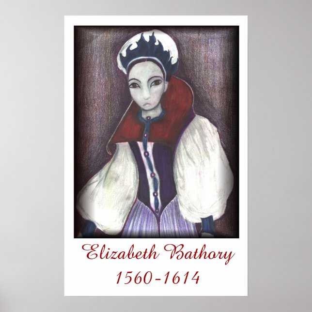 Elizabeth Bathory Poster (Vorne)