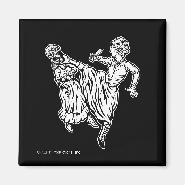 Elizabeth Bennett Kicks Ass Magnet (Vorne)