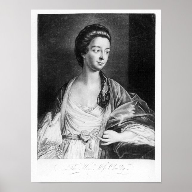 Elizabeth Chudleigh Countess of Bristol Poster (Vorne)