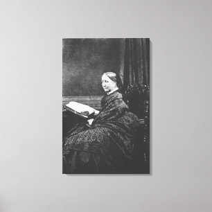 Elizabeth Cleghorn Gaskell 19. Jahrhundert Leinwanddruck