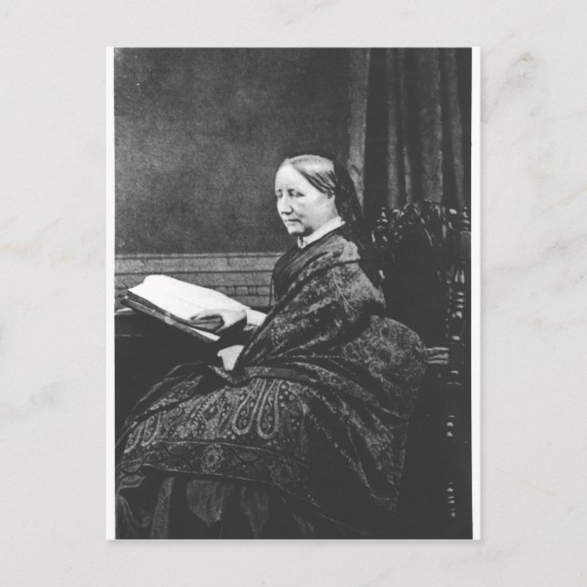 Elizabeth Cleghorn Gaskell 19. Jahrhundert Postkarte (Vorderseite)