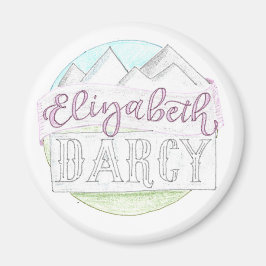 Elizabeth + Darcy Magnet