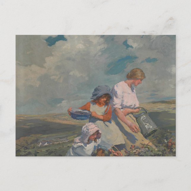 Elizabeth Forbes - BlackBerry Ansammlung Postkarte (Vorderseite)