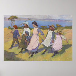 Elizabeth Forbes - Hier sind wir Ansammlung Nüsse Poster