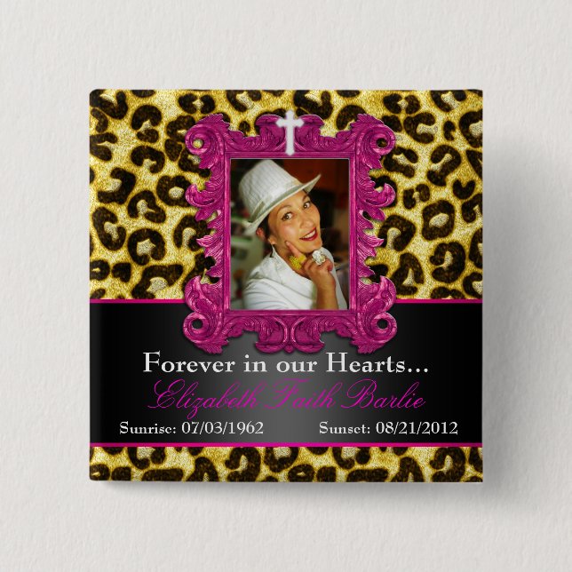 Elizabeth-Glaube Barlie Knopf Button (Vorderseite)