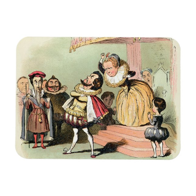 Elizabeth I (1533-1603): mit Robert Devereux, 2. Magnet (Horizontal)