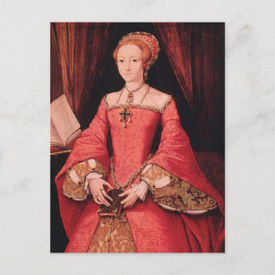 Elizabeth I. als Prinzessin Postkarte
