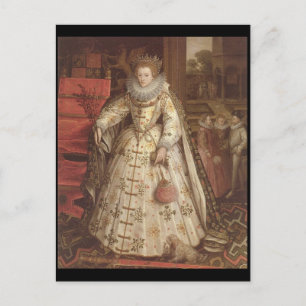 Elizabeth I Postkarte