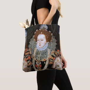 Elizabeth I. und Anne Boleyn Königinnen von Englan