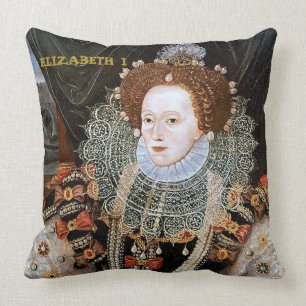 Elizabeth I und Anne- BoleynQueens von England Kissen