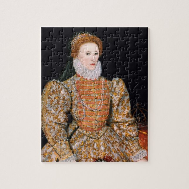 Elizabeth I von England (das "Darnley Porträt ") Puzzle (Vertikal)