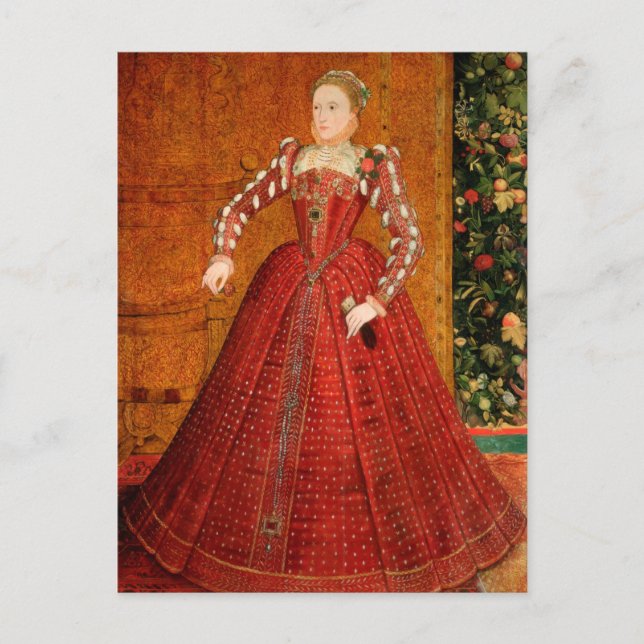 Elizabeth I. von England (Das "Hampden-Portrait") Postkarte (Vorderseite)