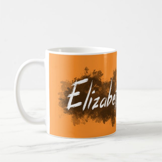 Elizabeth - Ihr Name auf Tasse - bestes Geschenk | (Links)