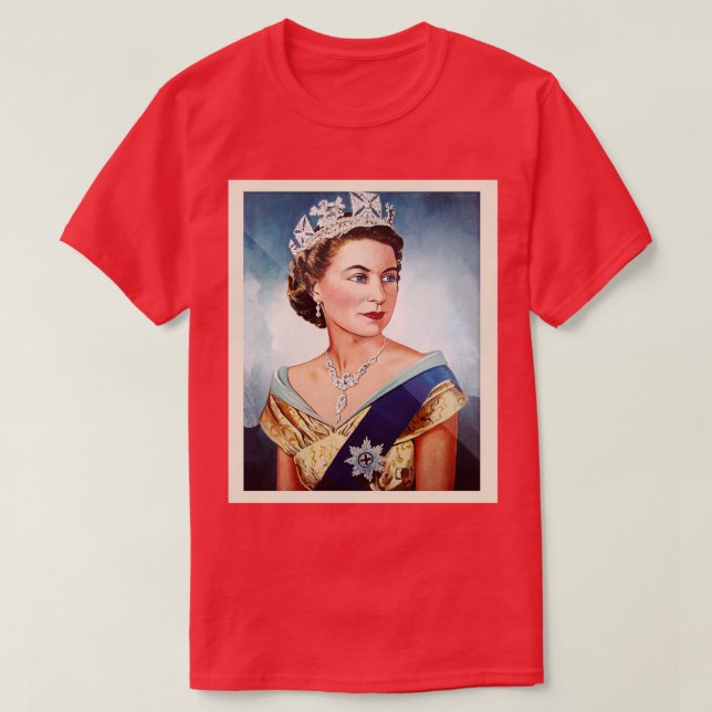 Elizabeth II x Long Live the Queen Classic T - Shi T-Shirt (Design vorne)