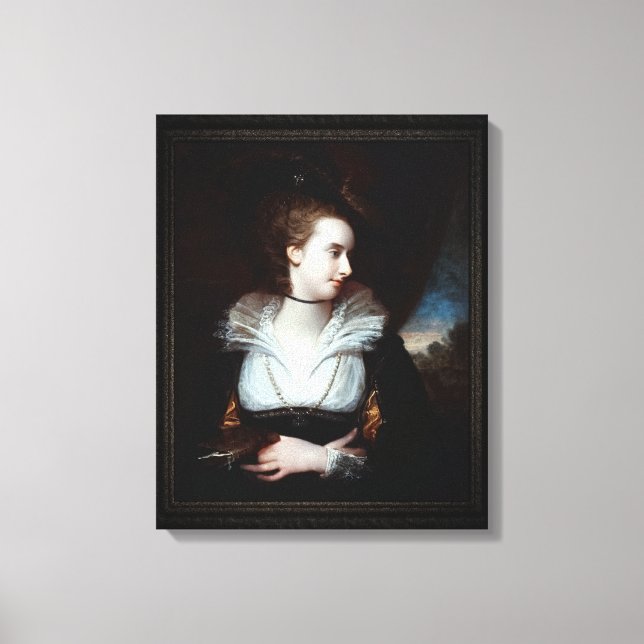 Elizabeth Lamb, Viscountess Melbourne Leinwanddruck (Vorderseite)