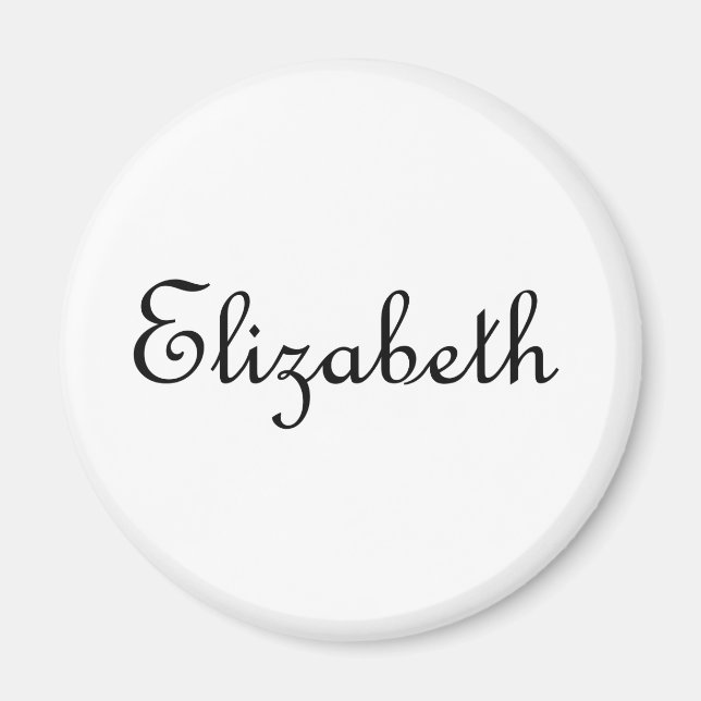 Elizabeth Magnet (Vorne)