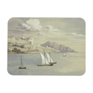 Elizabeth Murray - Portofino aus dem Meer, Genua Magnet
