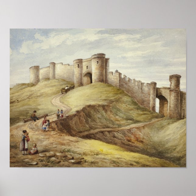 Elizabeth Murray - Scarborough Castle Poster (Vorne)